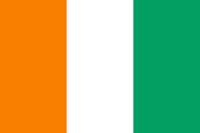 Republic of Côte d'Ivoire flag