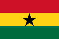 Republic of Ghana flag