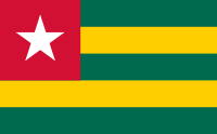 Togolese Republic flag
